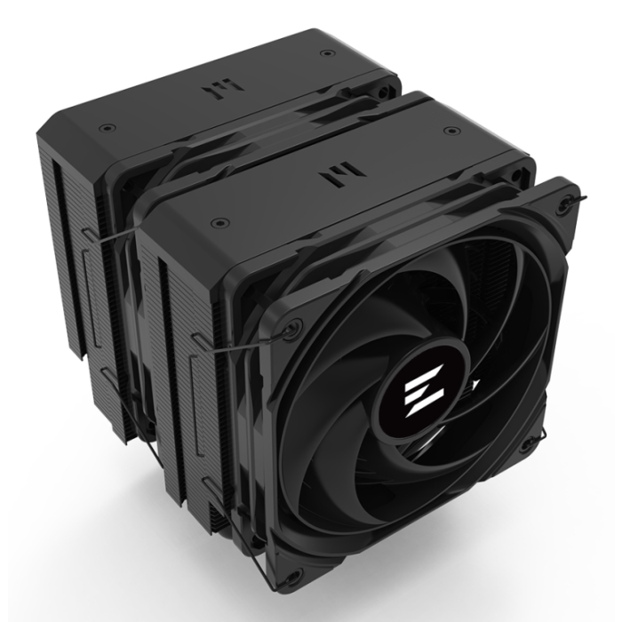Zalman CNPS14X DUO Refrigerador de Aire para Conjunto de Chips Negro, compatible con Intel LGA1851, 1700, AM5, AM4