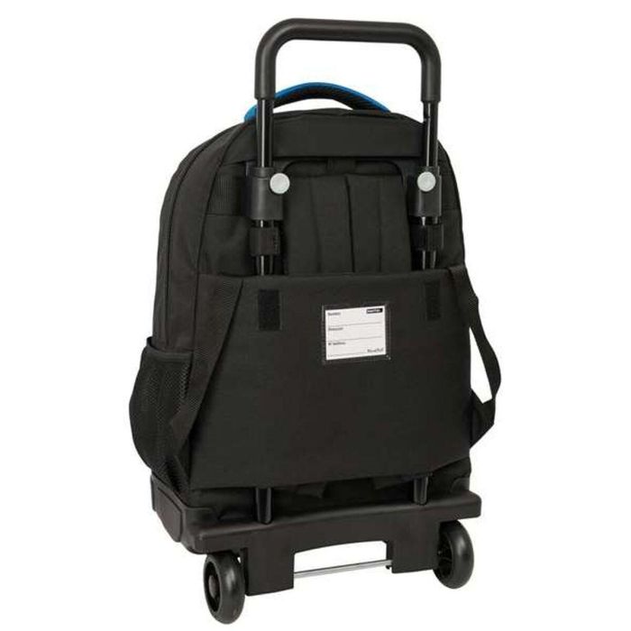 Mochila Escolar con Ruedas BlackFit8 Underground Azul Negro 33 x 45 x 22 cm 1 Mochila Escolar con Ruedas BlackFit8 Underground Azul Negro 33 x 45 x 22 cm 1