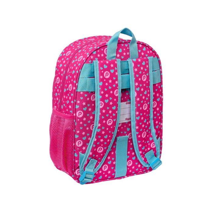 Mochila Escolar Pinypon Azul Rosa 26 x 34 x 11 cm 1