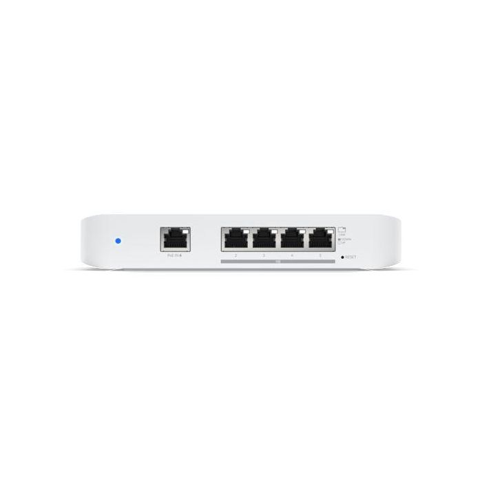 Ubiquiti Layer 2 switch with (4) 10GbE RJ45 ports and (1) GbE, 802.3at PoE+ RJ45 input Ubiquiti Layer 2 switch with (4) 10GbE RJ45 ports and (1) GbE, 802.3at PoE+ RJ45 input