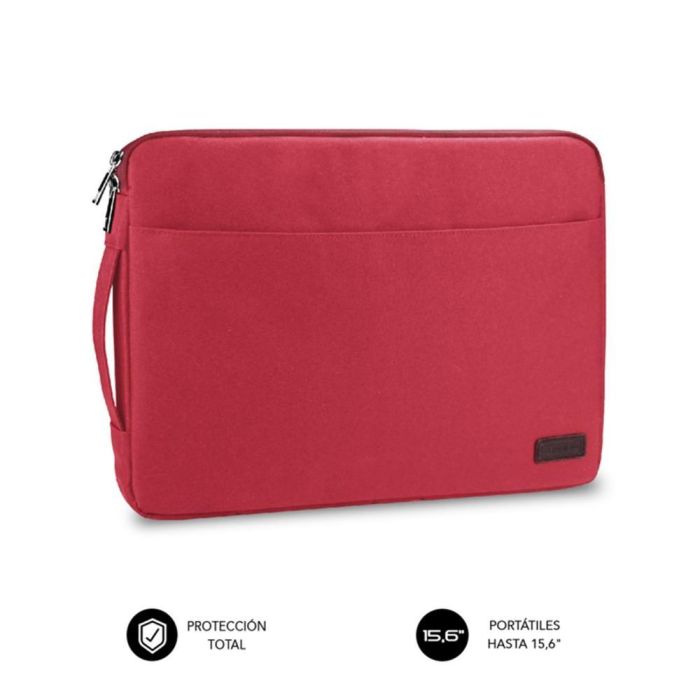 Funda Subblim Urban Laptop Sleeve para Portátiles hasta 15.6"/ Roja Funda Subblim Urban Laptop Sleeve para Portátiles hasta 15.6"/ Roja