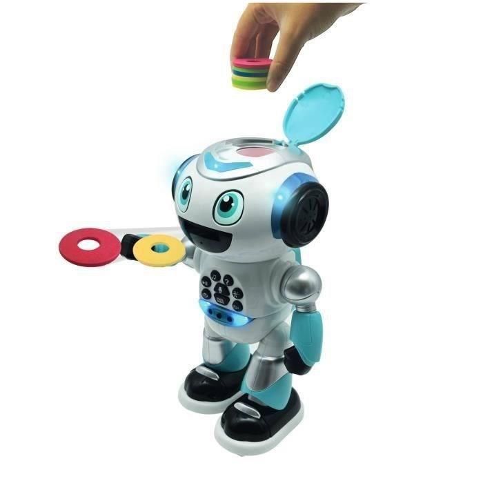 Robot programable Powerman con cuestionario, música, juegos, lanzamiento de disco, historias y control remoto (francés) 2 Robot programable Powerman con cuestionario, música, juegos, lanzamiento de disco, historias y control remoto (francés) 2