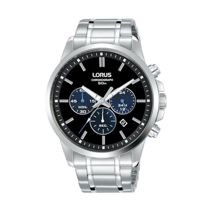 Reloj Hombre Lorus RT317JX9 Negro Plateado