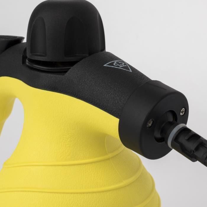 Limpiador a vapor manual HKoeNIG - 4,2 bares máx. - Capacidad 300 ml - Amarillo 2 Limpiador a vapor manual HKoeNIG - 4,2 bares máx. - Capacidad 300 ml - Amarillo 2