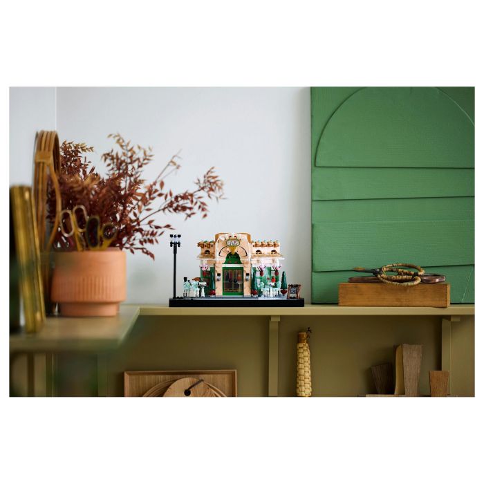 LEGO 10362 Cafetería Francesa: Decoración de Estantería Parisina Set para Adultos