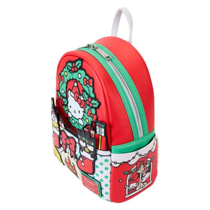 Mochila Christmas Hello Kitty Sanrio Loungefly 26cm 1