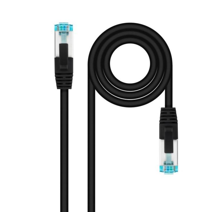 Cable de Red RJ45 SFTP Nanocable 10.20.1701-BK Cat.7/ 1m/ Negro Cable de Red RJ45 SFTP Nanocable 10.20.1701-BK Cat.7/ 1m/ Negro