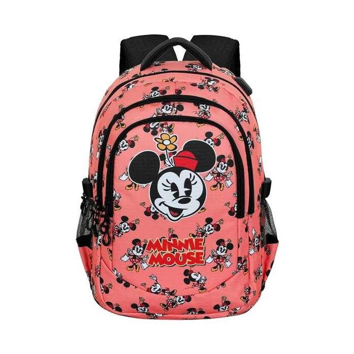 Karactermania Mochila Minnie Run. Plus FAN Aqua 44x34x21 cm Ripstop Alta Resistencia Rosa 3
