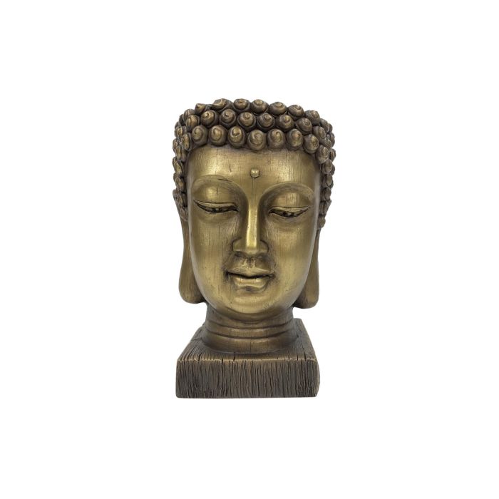 DKD Home Decor Macetero Oriental Dorado Fibra de Vidrio 25 x 36 x 25 cm con Buda 0 DKD Home Decor Macetero Oriental Dorado Fibra de Vidrio 25 x 36 x 25 cm con Buda 0