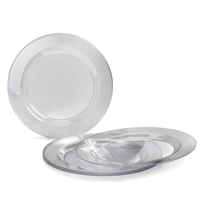 Set de Platos Algon 23 cm 4 Piezas (24 Unidades) 1 Set de Platos Algon 23 cm 4 Piezas (24 Unidades) 1