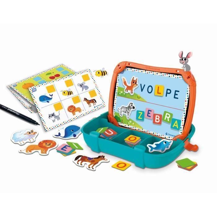 Clementoni - Estuche Magnético Letras y Animales - A partir de 3 años 1 Clementoni - Estuche Magnético Letras y Animales - A partir de 3 años 1