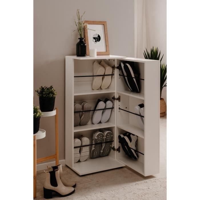 Zapatero - Finori - Satos - Blanco - 12 pares - 100 x 110 x 34 cm 4 Zapatero - Finori - Satos - Blanco - 12 pares - 100 x 110 x 34 cm 4
