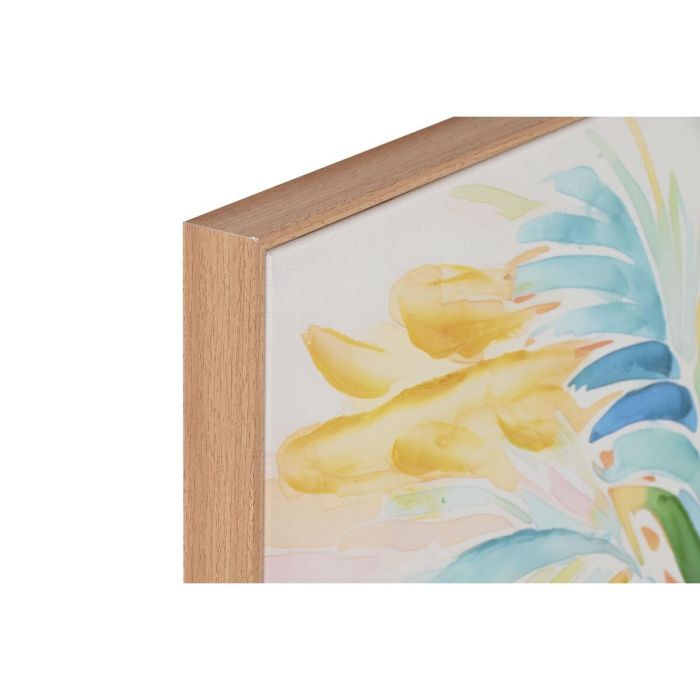 Cuadro Tropical DKD Home Decor Multicolor 3.5 x 80 x 80 cm (2 Unidades) 3 Cuadro Tropical DKD Home Decor Multicolor 3.5 x 80 x 80 cm (2 Unidades) 3