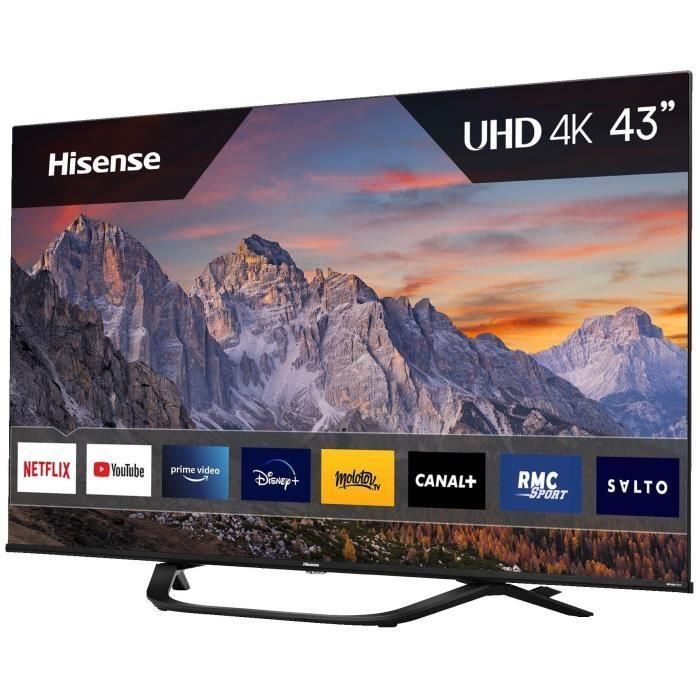 HISENSE 43A63H - TV LED 43 (108 cm) - 4K UHD (3840 x 2160) - Dolby Vision - Connected TV - 3 x HDMI 2.0 - Bordes ultrafinos 2 HISENSE 43A63H - TV LED 43 (108 cm) - 4K UHD (3840 x 2160) - Dolby Vision - Connected TV - 3 x HDMI 2.0 - Bordes ultrafinos 2