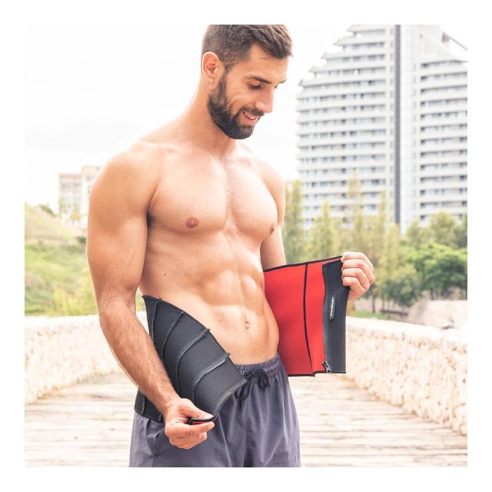 Faja reductora deportiva con efecto sauna redle v0103393 innovagoods 4 Faja reductora deportiva con efecto sauna redle v0103393 innovagoods 4