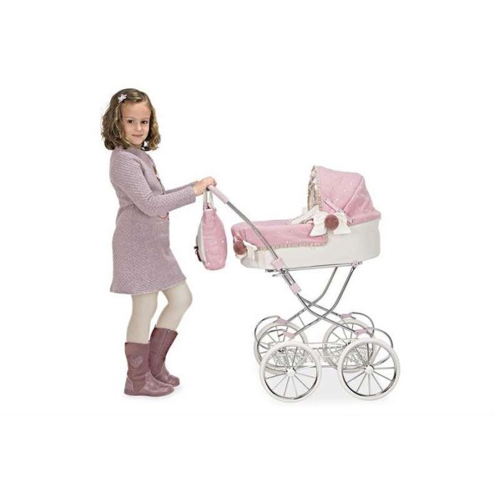 Coche capota reborn de paris 42x72x93 cm c/bolso (altura manillar: 90 cm) 11 Coche capota reborn de paris 42x72x93 cm c/bolso (altura manillar: 90 cm) 11