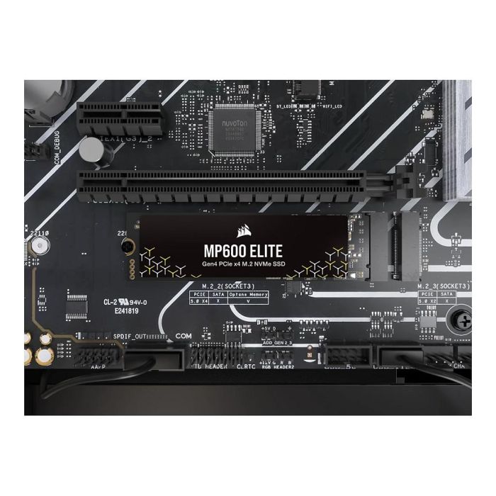 Corsair MP600 ELITE 1TB M.2 PCI-E NVMe Gen4 SSD para PC 9 Corsair MP600 ELITE 1TB M.2 PCI-E NVMe Gen4 SSD para PC 9