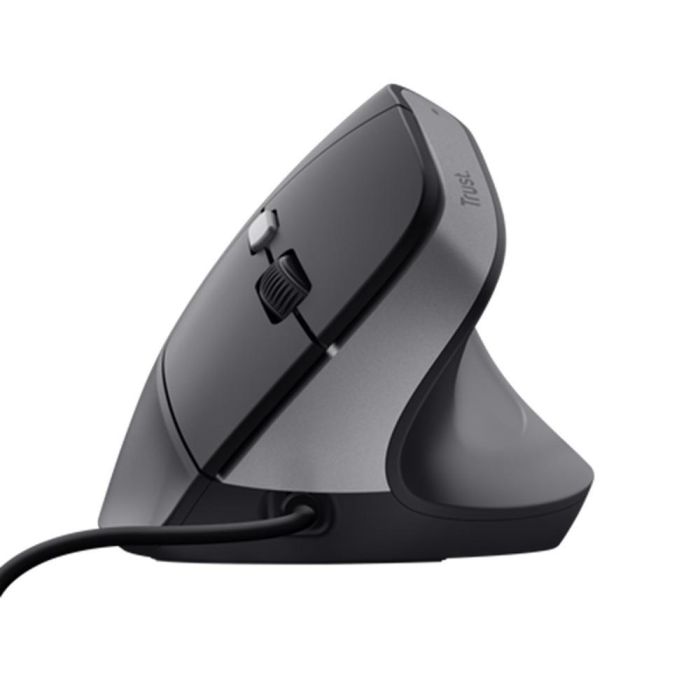 Trust Ratón Ergonómico Vertical Bayo II con Cable, 800-2400 DPI, Negro 2 Trust Ratón Ergonómico Vertical Bayo II con Cable, 800-2400 DPI, Negro 2