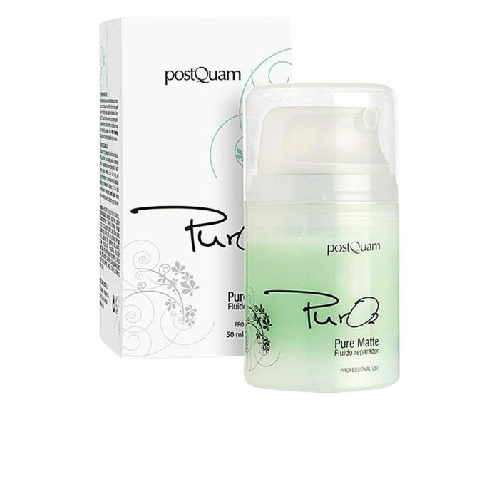 Postquam PURE MATTE repair fluid Tratamiento Facial Hidratante Matificante Anti Rojeces 50 ml