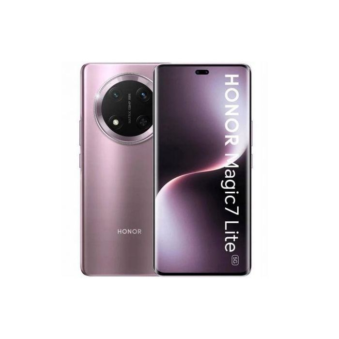 Smartphone Honor Magic 7 Lite 8GB/ 256GB/ 6.78"/ 5G/ Púrpura Titanio Smartphone Honor Magic 7 Lite 8GB/ 256GB/ 6.78"/ 5G/ Púrpura Titanio