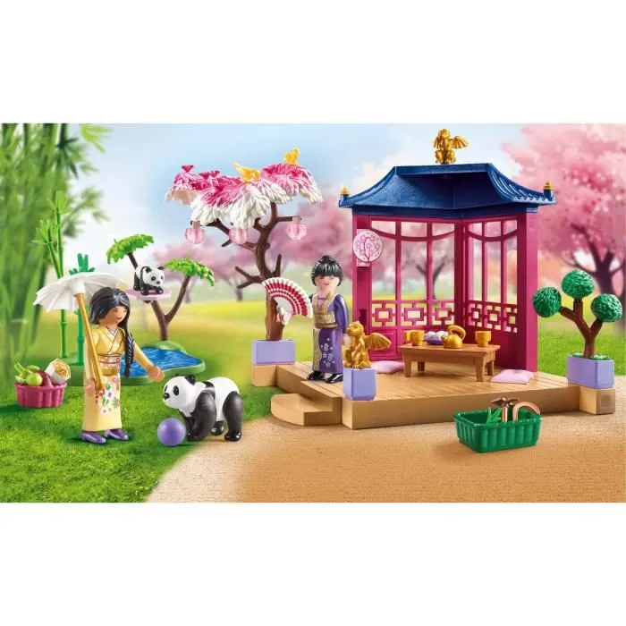 Playmobil 71762 Jardín Asiático Con Panda Promo Packs 1