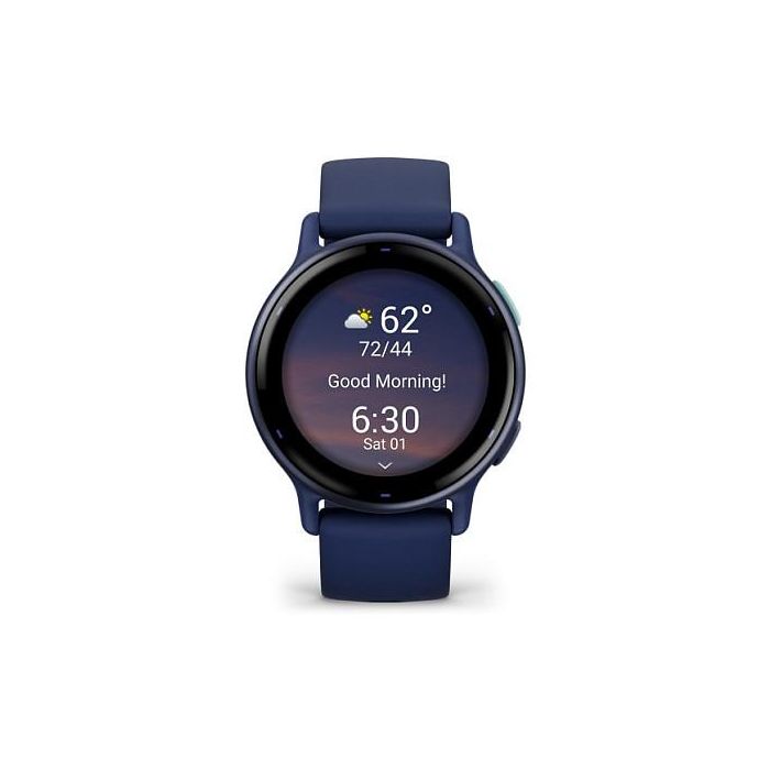 Garmin vivoactive 5 Azul Reloj Inteligente GPS AMOLED Pantalla Táctil Monitor Cardíaco Unisex 42mm 4GB Resistencia al Agua 5 ATM Unisex 3