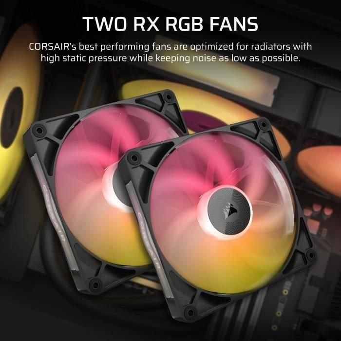 Corsair COR0840006685425 Refrigeración por agua iCUE LINK TITAN 280 RX RGB 5 Corsair COR0840006685425 Refrigeración por agua iCUE LINK TITAN 280 RX RGB 5