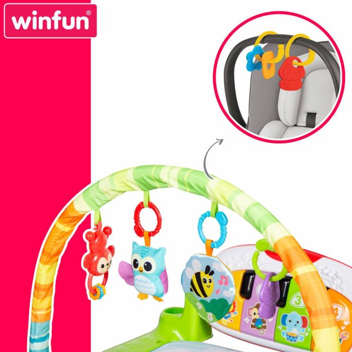 Alfombra de juego Winfun Tela Plástico 63 x 43 x 91 cm (2 Unidades) 2