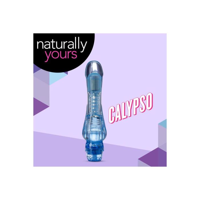 Vibrador Blush Naturally Yours Azul 5