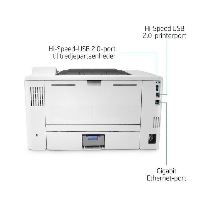 HP 3PZ15A Impresora Láser Monocromo LaserJet Enterprise M406DN | Dúplex Automático, Ethernet, 40 ppm, Seguridad Avanzada 55 HP 3PZ15A Impresora Láser Monocromo LaserJet Enterprise M406DN | Dúplex Automático, Ethernet, 40 ppm, Seguridad Avanzada 55