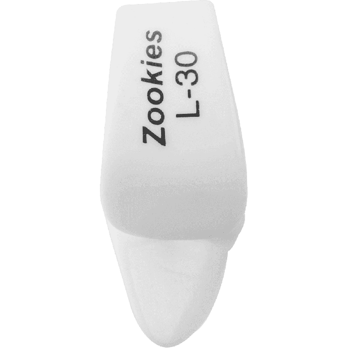 Púas Pulgar Zookies Blanca - Pack De 12 Unidades 2 Púas Pulgar Zookies Blanca - Pack De 12 Unidades 2