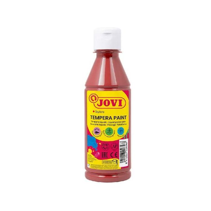 Jovi Témpera Líquida Marrón Botella De 250 mL Jovi Témpera Líquida Marrón Botella De 250 mL