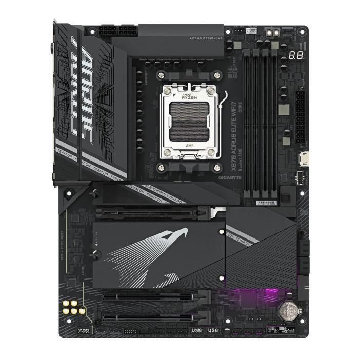 Placa Base Gigabyte X870 AORUS ELITE WIFI7 AMD AM5 AMD X870 1