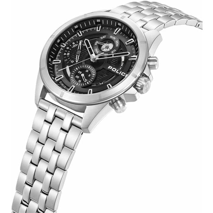 Reloj Hombre Police PEWJK0004605 Negro Plateado 4 Reloj Hombre Police PEWJK0004605 Negro Plateado 4