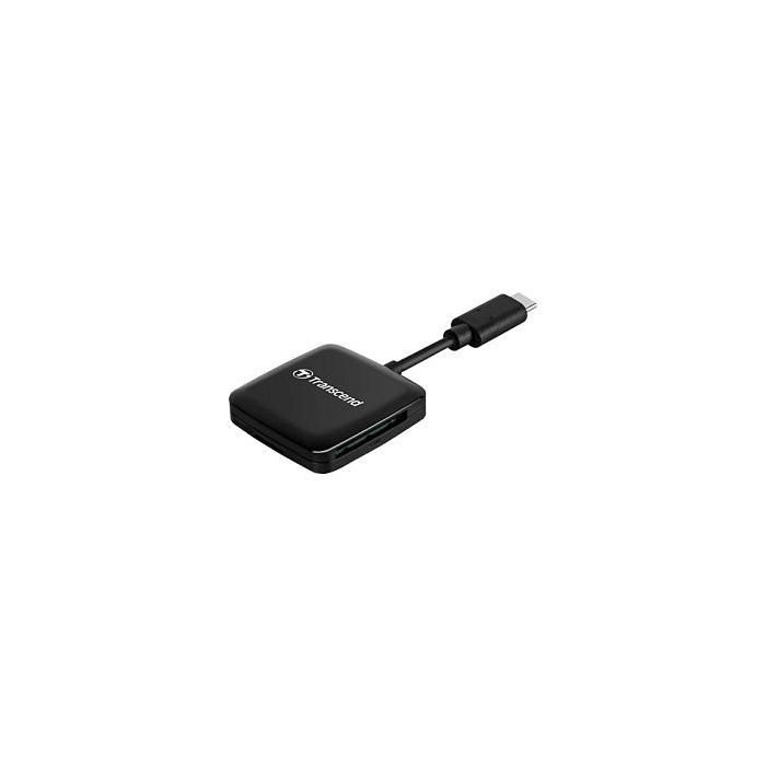 Transcend TS-RDC3 Lector de Tarjetas SD/microSD USB 3.2 Tipo C Negro 0 Transcend TS-RDC3 Lector de Tarjetas SD/microSD USB 3.2 Tipo C Negro 0