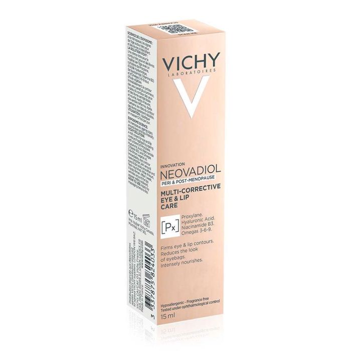 Vichy NEOVADIOL Peri & Post Menopausia Tratamiento Multicorrector Ojos y Labios Nutritivo 15 ml 1 Vichy NEOVADIOL Peri & Post Menopausia Tratamiento Multicorrector Ojos y Labios Nutritivo 15 ml 1