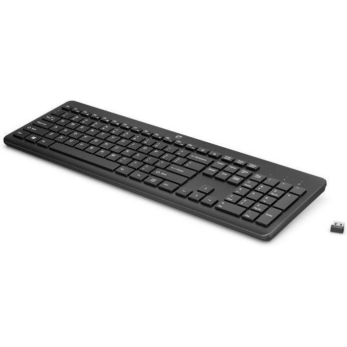 HP 230 Wireless Keyboard Black - NORDIC 20