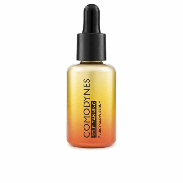 Comodynes THE JUICY GLOW Serum Autobronceador Facial Hidratante Piel Radiante con Vitamina C y Ácido Hialurónico 30 ml