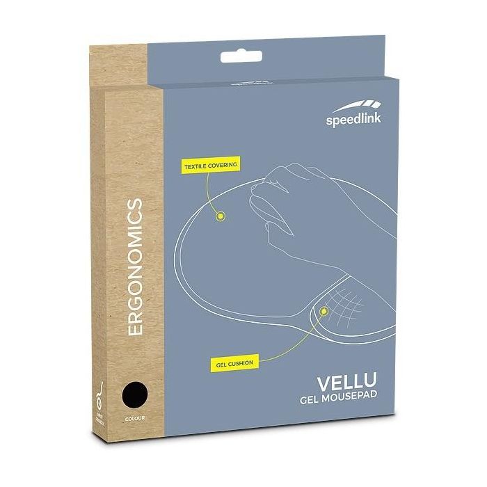 Speedlink Mauspad VELLU. Gel. schwarz retail 4