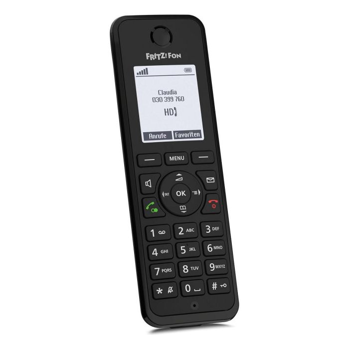 AVM FRITZ!Fon M3 Teléfono Inalámbrico DECT, Identificador de Llamadas, Manos Libres, Negro