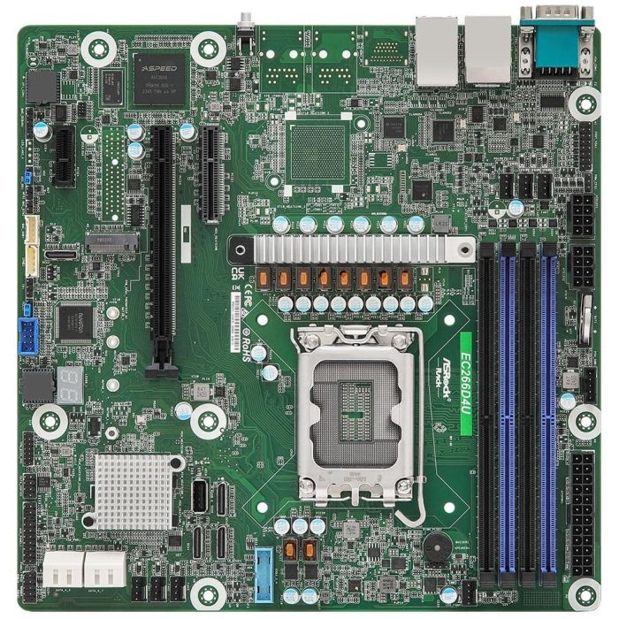 ASRock Mainboard EC266D4U micro-AATX Sockel 1700 DDR5-only Single 0 ASRock Mainboard EC266D4U micro-AATX Sockel 1700 DDR5-only Single 0