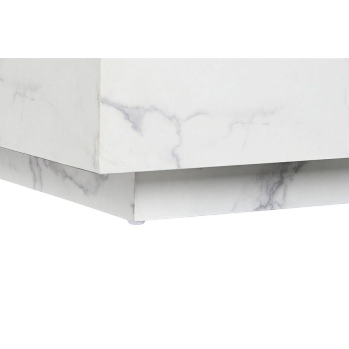 Mesa Centro Moderno DKD Home Decor Blanco 90 x 35 x 90 cm 1