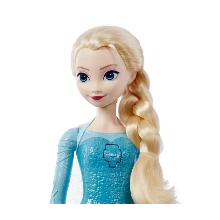 Mattel JDX48 Muñeca Elsa Musical Disney Frozen Cantando en Español Inglés Francés Portugués 5