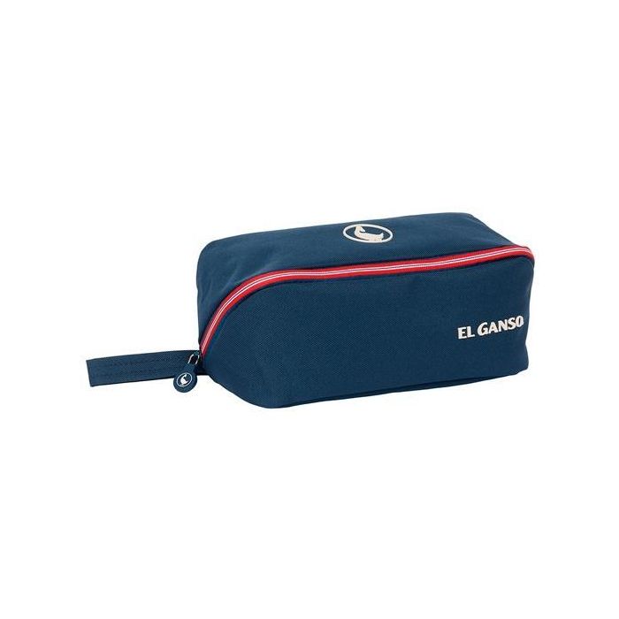 Estuche Escolar El Ganso Classic Azul marino 22 x 10 x 10 cm