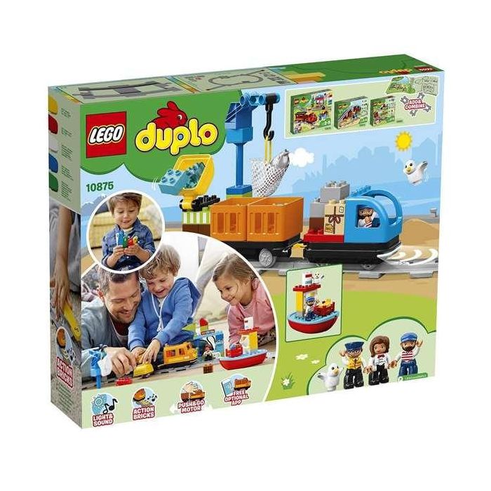 Juego de construccion tren de mercancías lego duplo 2