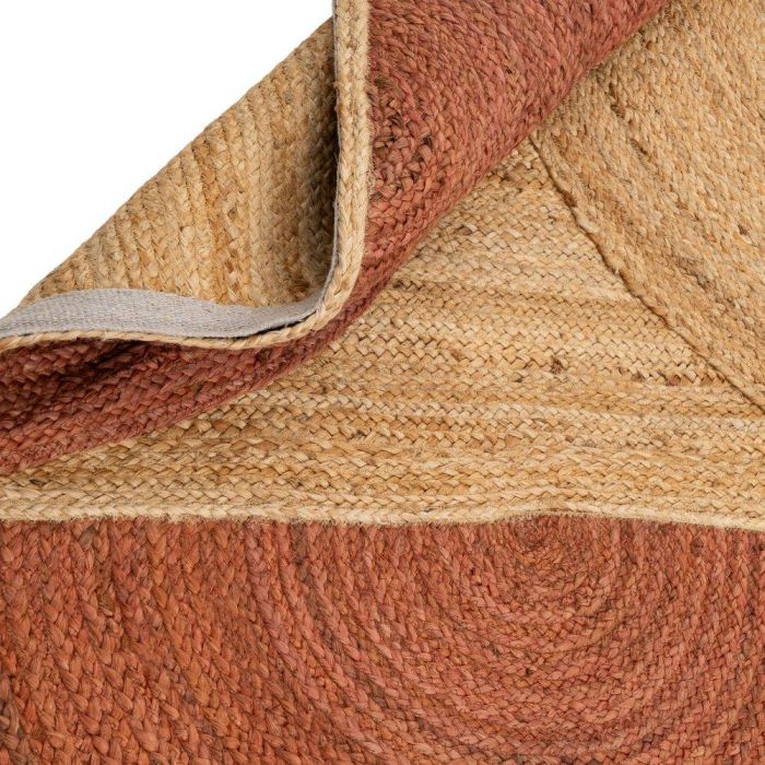 Alfombra Terracota Yute Decoración 200 X 290 cm
