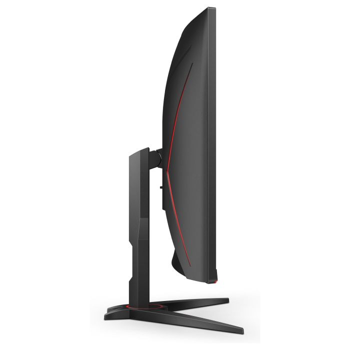 AOC C32G2ZE/BK Monitor Gaming Curvo 31.5" Full HD (1920x1080) VA 240Hz 1ms FreeSync Premium HDMI DisplayPort Altavoces Negro/Rojo