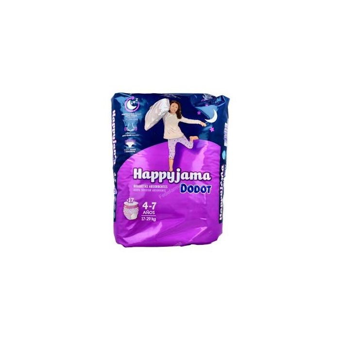 Dodot Ninjamas Corazón Pañales Talla 7 (17-30 kg) 10 Unidades
