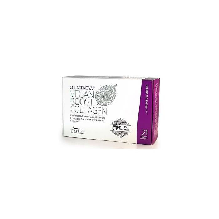 Colagenova Vegan Boost Frutos Rojos 21Sbrs.