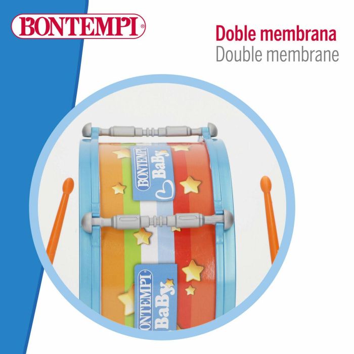 Tambor Bontempi 24 x 13 x 24 cm (6 Unidades) 4 Tambor Bontempi 24 x 13 x 24 cm (6 Unidades) 4